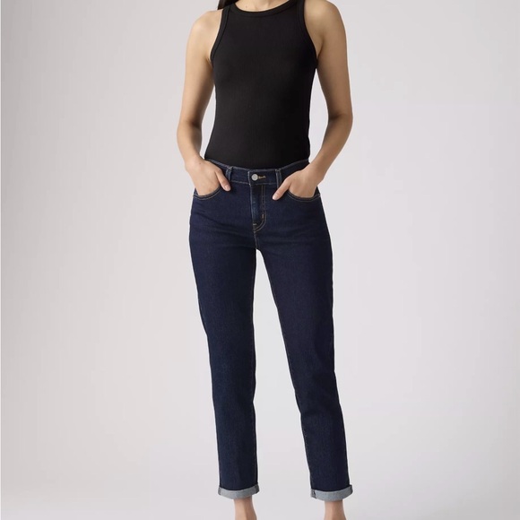 Levi's Denim - Levi’s Heritage Boyfriend Denim Jeans Women’s Size 8 Cuffed Summer Streetwear